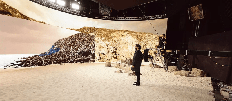Sur le tournage de Vortex - France 2